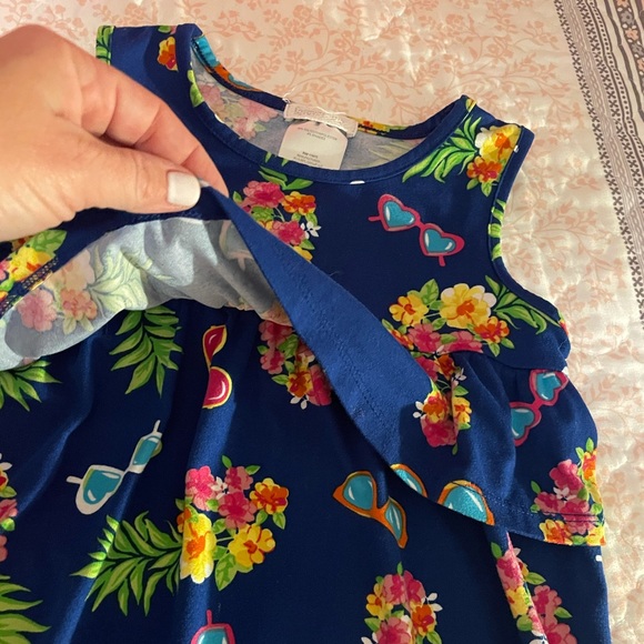 Forever Me Yummy Floral Toddler Dress-Size 4-Excellent condition - Picture 5 of 7